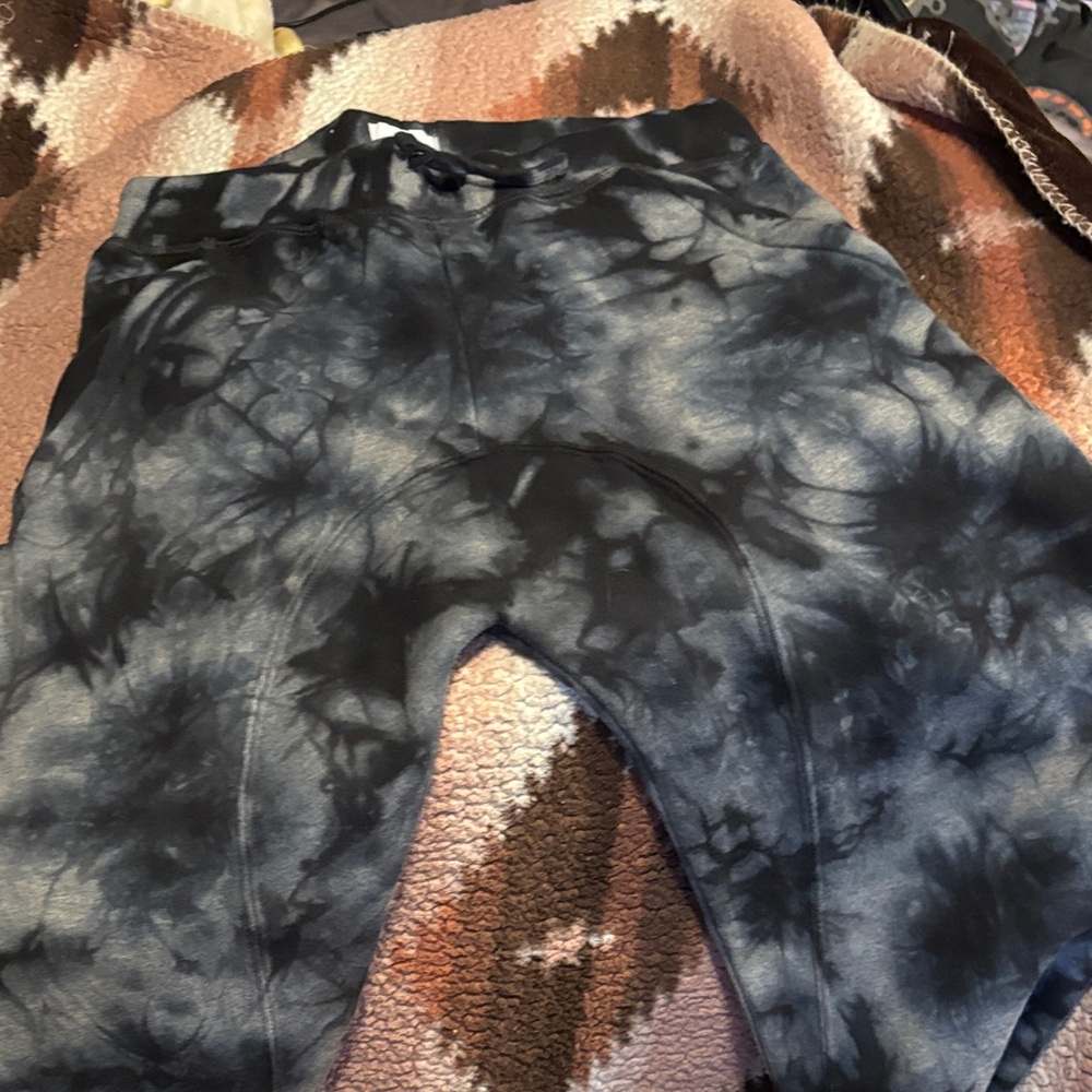 Zine Clothing Charcoal and Black Swirl Joggers
